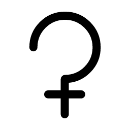 Ceres dwarf planet or asteroid symbol icon – ZodiacFonts