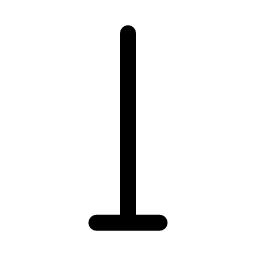 Decile minor aspect symbol icon – ZodiacFonts