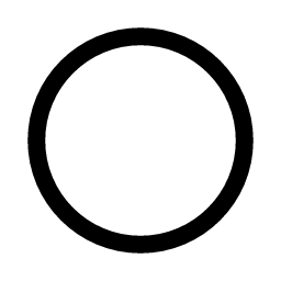 Full moon lunar symbol icon, free download – ZodiacFonts