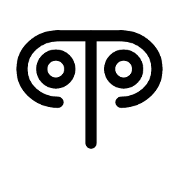 Makemake dwarf planet or asteroid symbol icon – ZodiacFonts