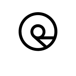 Orcus dwarf planet or asteroid symbol icon – ZodiacFonts