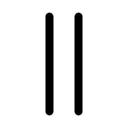 Parallel minor aspect symbol icon – ZodiacFonts