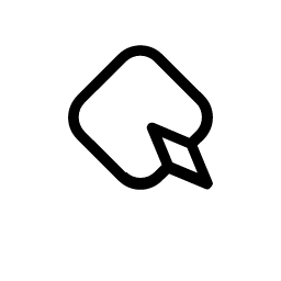 Quaoar dwarf planet or asteroid symbol icon – ZodiacFonts
