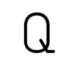 Quindecile minor aspect symbol icon – ZodiacFonts