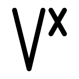 Vertex celestial point symbol icon – ZodiacFonts